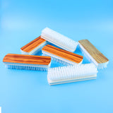 Veepee 6-Piece Washing and Cleaning Scrub Brush Set – (Multi-Color Bristles)