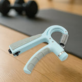 Gym Fitness Hand Grip Men Adjustable Finger Heavy Exerciser Strength for Muscle Recovery Hand Gripper Trainer strengthener (1 Pc)
