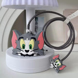 Cartoon Character Silicon Charger Case Cover For iP 18-20W, for iPhone (Mix Design / 1 Pc)