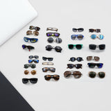 Mixed Design Sunglasses for Outdoor UV Protection (1 Pc)