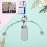 Mini Steel Balance Toy, Decoration Pendulum Newton Cradle Balance Ball Tumbler Desk Toy Metal Man Home Home Decoration Crafts