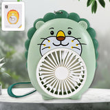 Cartoon USB Handheld Fan Portable Outdoor Mini Desktop Office Fan