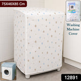 Washing Machine Cover Tumble Dryer Cover Sun Protection, Dustproof Washing Machine Protective Cover (75X46X85 cm)