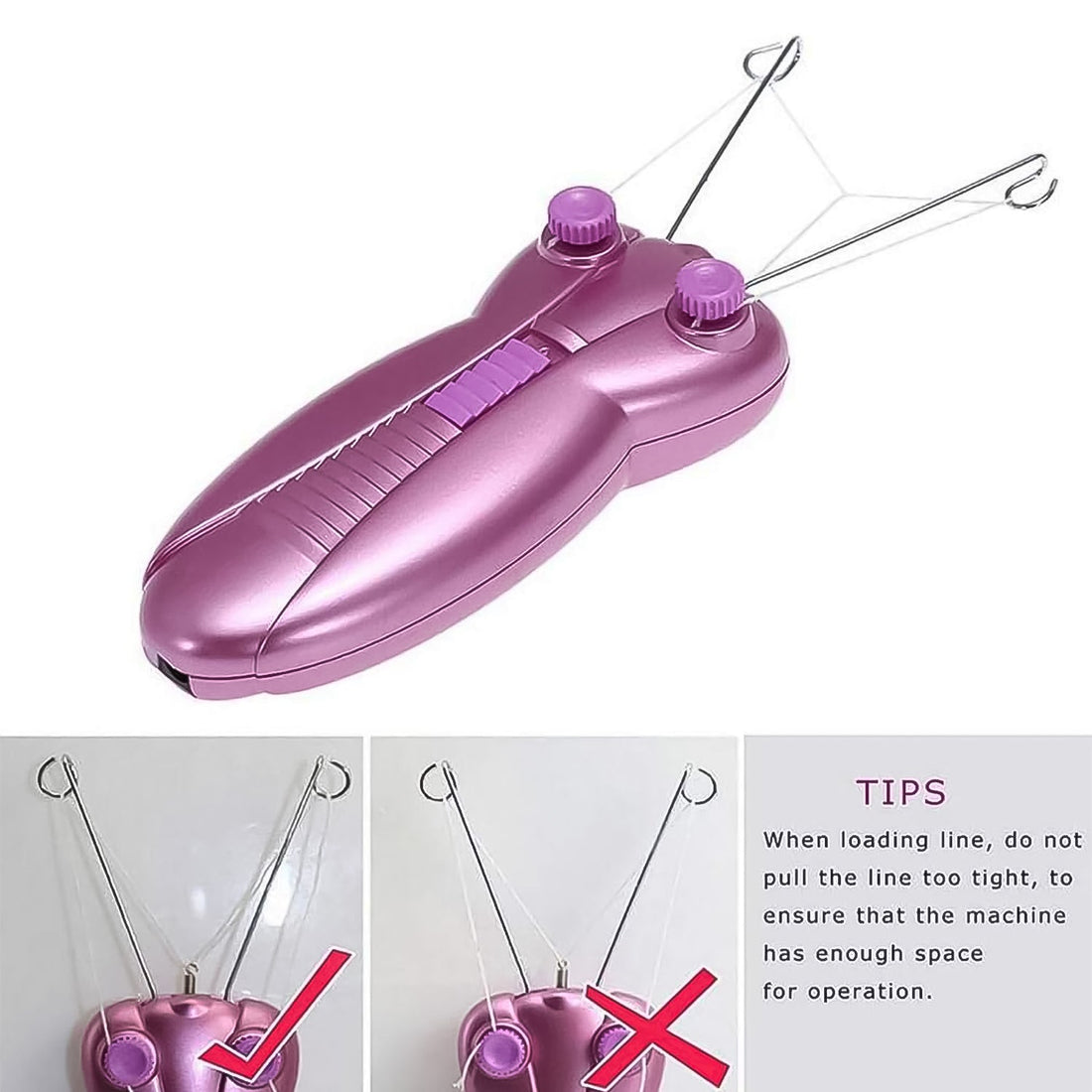 Dual-Head Precision Hair Remover