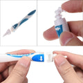 Silicone smart swab for easy earwax removal.