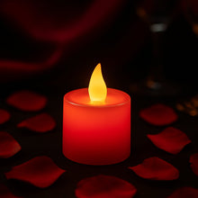 Electrical Candles Diya LED Tea Light, Diwali(1 Pc / Red)