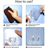 Transparent Self-Adhesive Wall Hook – Drill-Free, Waterproof & Oil-Proof for Toothbrush, Socket (1 Pc)
