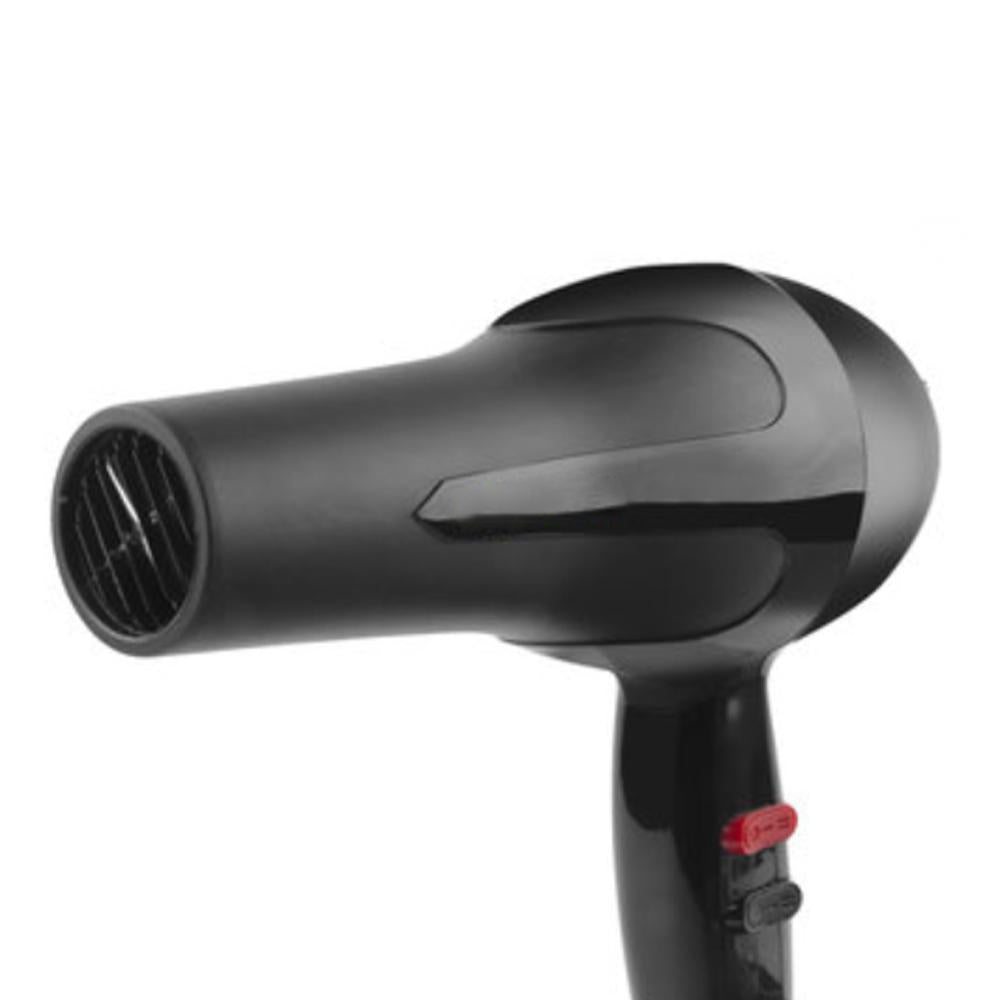 Professional black hair dryer with high power