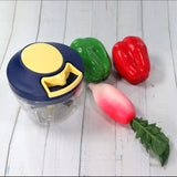 Chopper with Blades for Effortlessly Chopping Vegetables and Fruits for Your Kitchen (650ml)