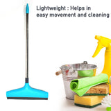 Telescopic floor wiper, 12 inch, plastic handle