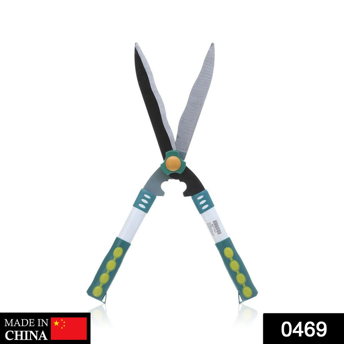 Sturdy garden big scissor for pruning.