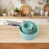 Measuring Cup Set with Stainless Steel Handles 4-Piece