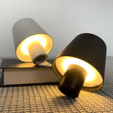 USB Rechargeable LED Bottle Lamp – 3 Color Dimmable Wireless Table Light for Home & Bar (1 Pc)