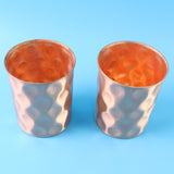 Diamond Cut Copper Gift Box Set
