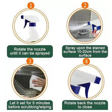 Kitchen Cleaner Spray for Oil & Grease on Stoves (Approx 500ml, Non-toxic)