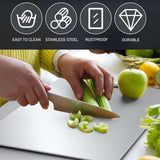 Supermom Medium Stello Stainless Steel Chopping Board