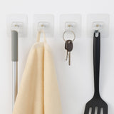 Uni Grip Transparent Stick-On Holder