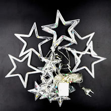 12 Star LED Curtain Lights for Diwali 