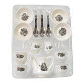 Tickles Tea toy Set | Coffee Kitchen Plastic Set Toy for Kids, Boys & Girls (14 Pcs / Mix Size & Design)