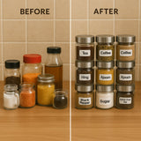 Herb Craft Kitchen Spice Labels