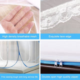 Premium Polyester Foldable Mosquito Net Tent (100 Cm Long / 1 Pc)