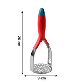 Supermom Kitchen Food Masher | Heavy Duty Masher for Fruits, Veggies & Potatoes | Soft Grip Handle (1 Pc)