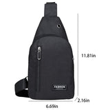 Crossbody Sling Bag with Adjustable Strap (1 Pc)