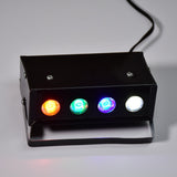 Mini Laser Projector Low Par Light 4 LED RGBW Stage Lighting Laser Light