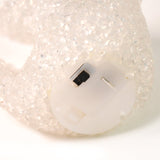 Dolphin Shape Crystal LED Night Light Lamp – Cute Glowing Animal Decorative Light (1 Pc)