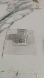 Self-Adhesive Transparent Wall Hook Holder Clip (1 Pc)