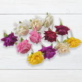 Colourful Flowing Flower Hair Pin (12 Pcs Set / Mix Color)