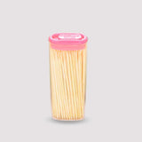 Bamboo Toothpicks with Dispenser Boxq