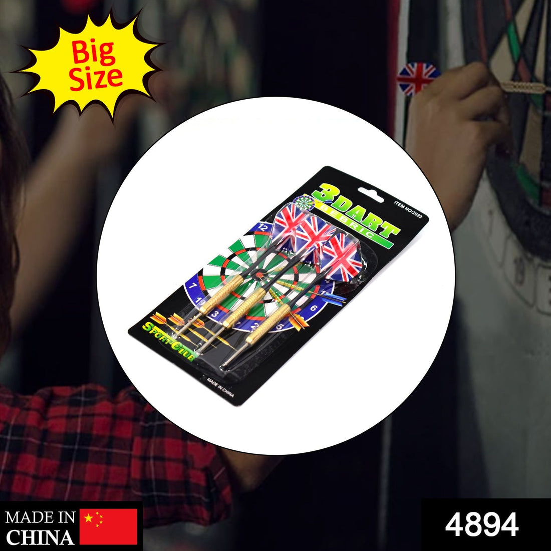 Big darts for board game