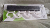 Wall Mounted Coat Hanger Rack – 6 Hooks for Clothes, Jackets & Hats