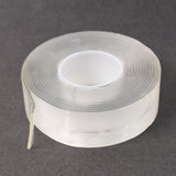 Sticky Double Sided Tape Washable Adhesive Tape Reusable (Thick / 6.5×3 Cm / 1 Pc)