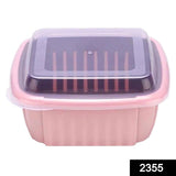 Collapsible strainer and food washing basket for kitchen use