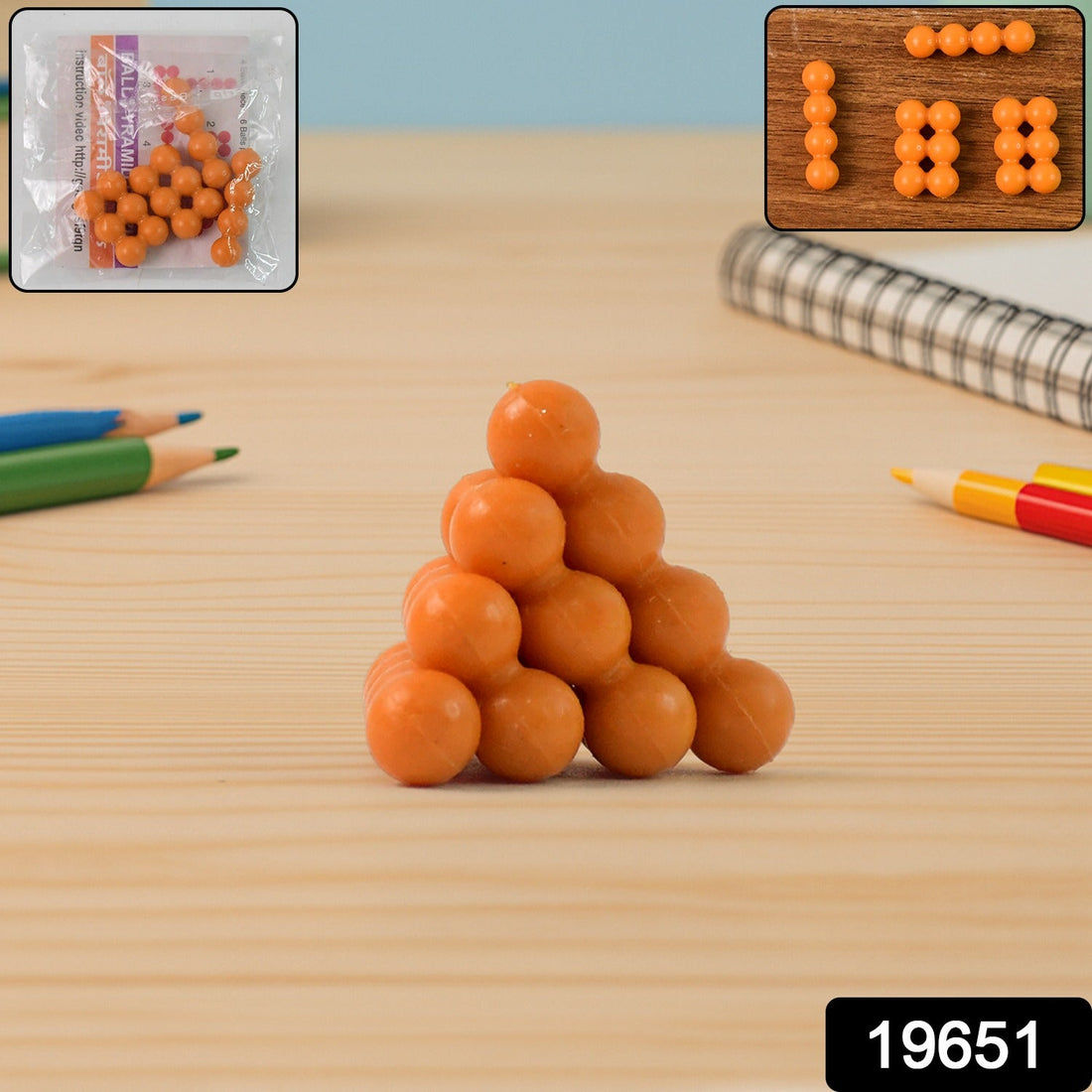 Colorful Ball Pyramid Toy