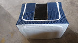 Foldable Steel Frame Clothes Living Storage Organizer Handled Bag 60cm X 43cm X 32cm