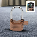Security Alarm Metallic Lock System with 3 Keys (1 Set / Mix Color)