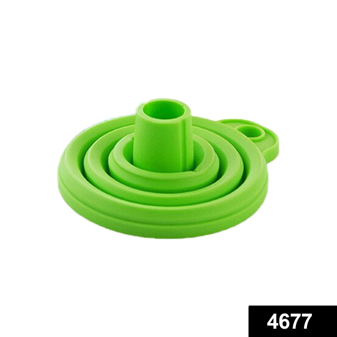 Kitchen silicone funnel, easy to clean.