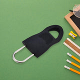 Zipper Pull Tab Zipper Tags Cord Pulls Zipper Extension Zip Fixer for Luggage Suitcase Backpack Jacket Bags Style Metal Zipper Head Zip Fixer Tags Handbag Backpack Plastic (10 Pc)