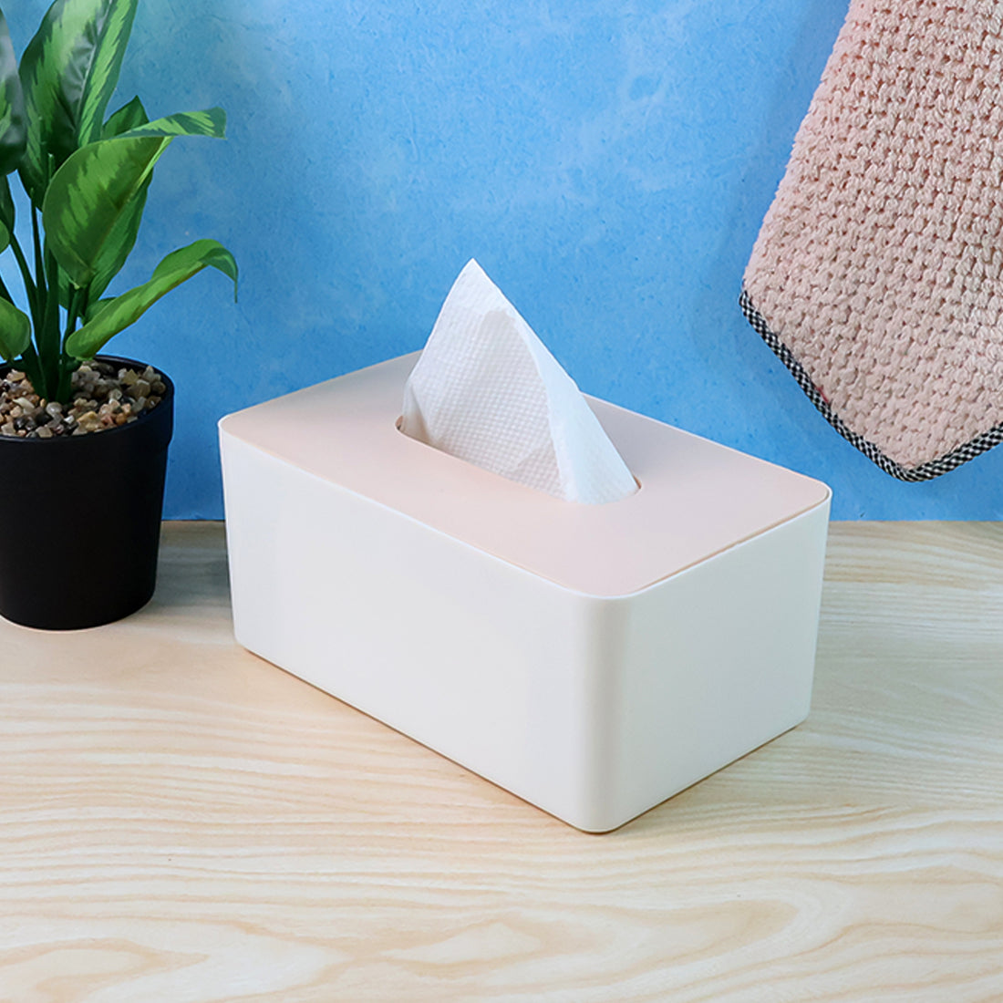 Modern Tissue Box Holder - (1 Pc)