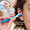 Smart swab silicone ear cleaner with replacement tips.