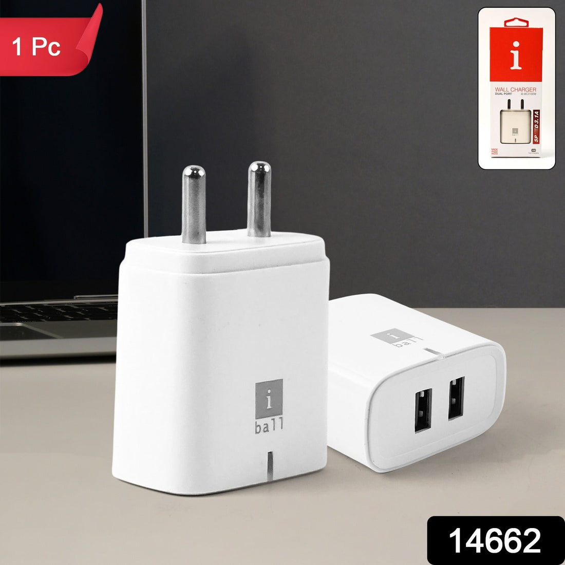  iBall USB Wall Charger Adaper