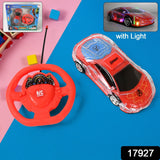 Plastic RC Racing Car – 2-Way Control with Handle Remote & Rechargeable Battery (Ideal Birthday Gift)