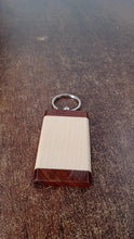 Premium Wooden Keychain with Dual Tone Finish (1 Pc)