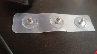 Adhesive Nails Wall Hooks (Screw Sticker / 3 Hook / 1 Pc)