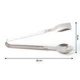 Stainless Steel Multipurpose Serving Tong  2-in-1 Pasta  Salad Tong (1 Pc)
