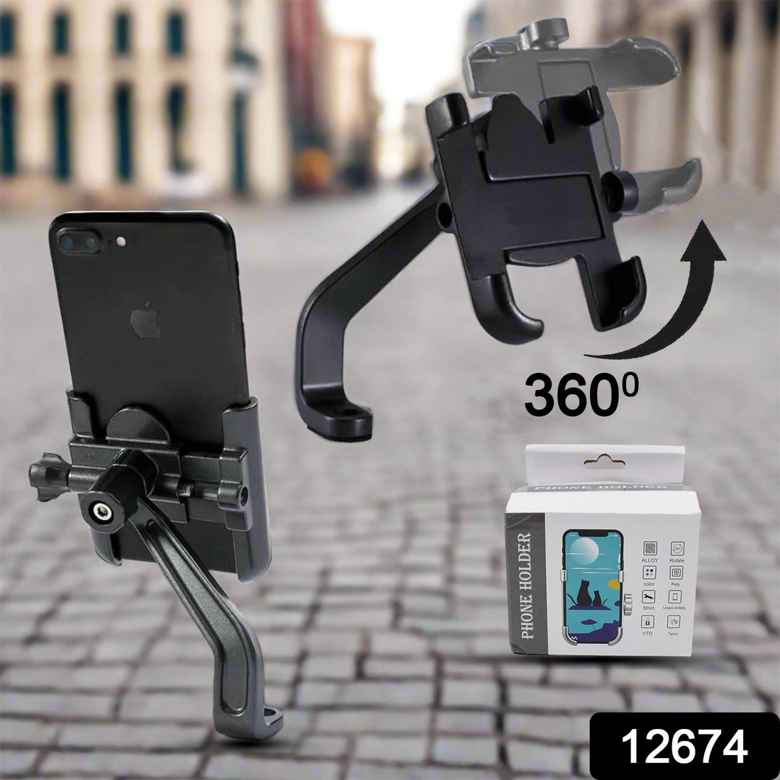 360° Mobile Holder for Bike