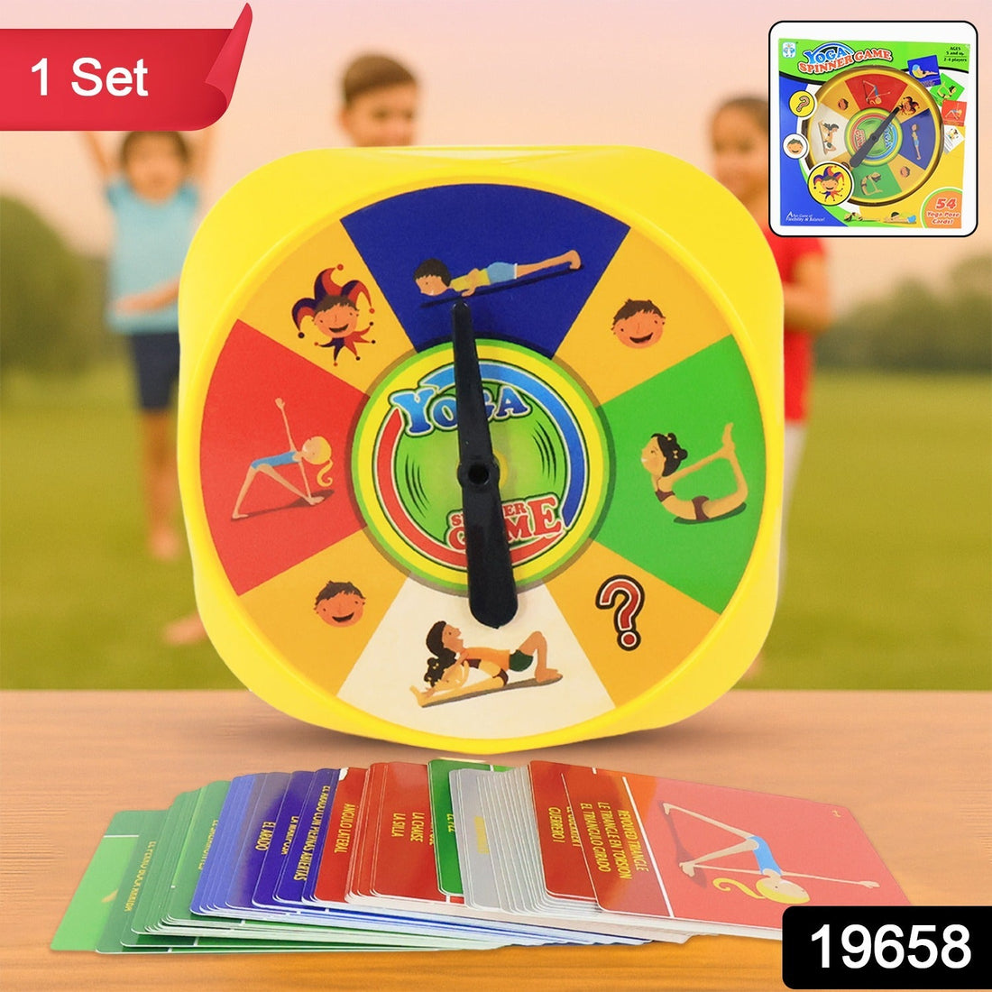 Yoga Spinner Game Set